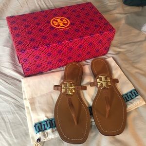 **SOLD** Tory Burch Mini Miller Vintage Vachetta 9